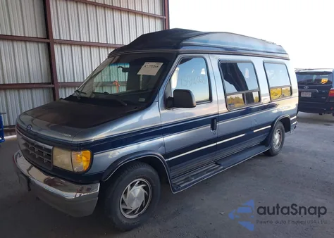 1992 Ford Econoline E150 Van from USA, damaged, VIN 1FDEE14H1NHB05714